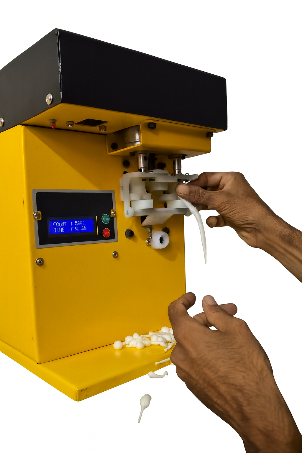 Cotton wick making machine