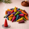Premium & Economy Scented Dhoop Cone Manufacturer in India | 1.5 Inch Dhoop Cones – Rose, Mogra, Sandal, Loban, Kesar Chandan