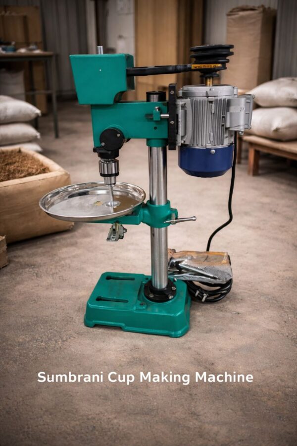 Sambrani cup making machine manual