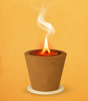 Luxury Sambrani Havan Cups