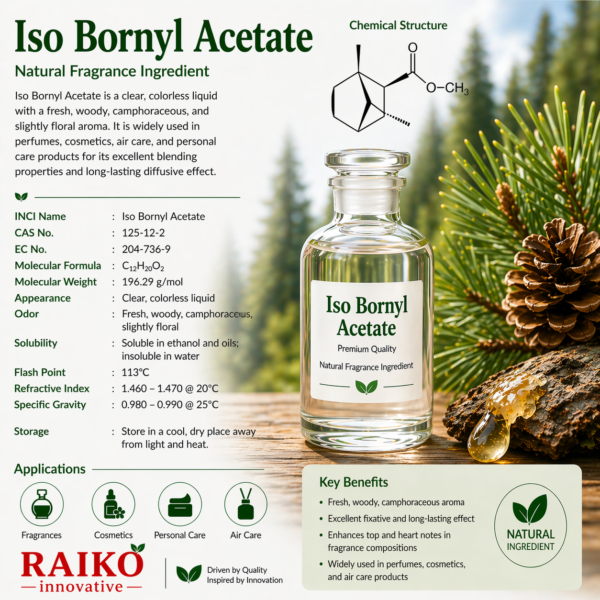 Iso Bornyl Acetate Iso bornyl acetate