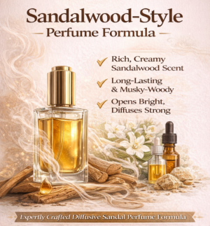 Sandalwood-Style Perfume Formula – Premium Agarbatti & Dhoop Fragrance