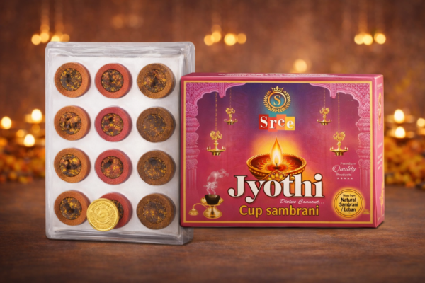 Sambrani Cups 12 Pc Pack 3 in 1