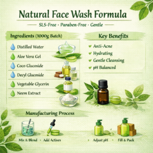 Natural Face Wash Formula