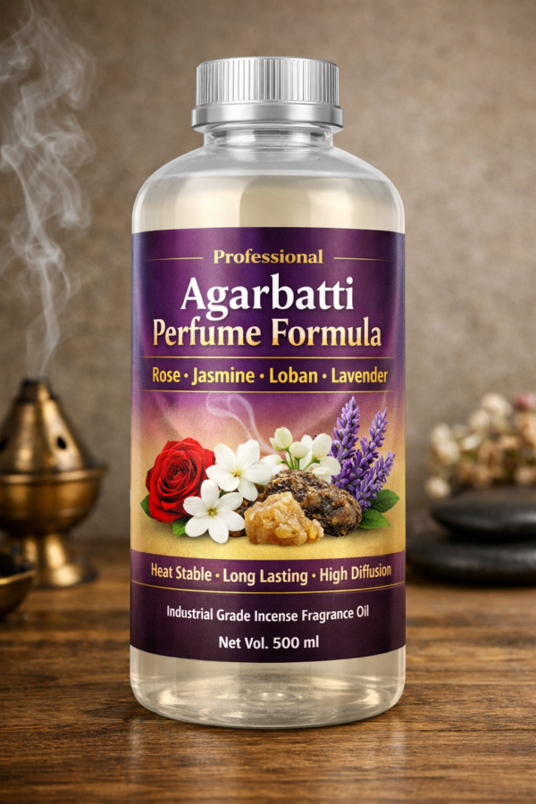 Professional Agarbatti Perfume Formula – Rose Jasmine Loban Lavender