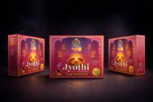 Sambrani Cups 12 Pc Pack 3 in 1