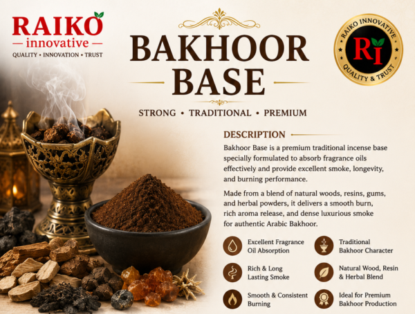 Strong traditional Bakhoor Base Formula |  1000 g base