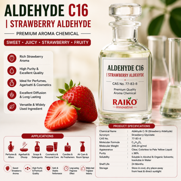 Aldehyde C-16 Aldehyde C-16 (Strawberry Glycidate) | Premium Aroma Chemical