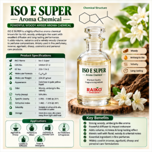 ISO E SUPER ISO E Super Aroma Chemical | Premium Woody Amber Fragrance Ingredient for Perfume, Agarbatti & Candles