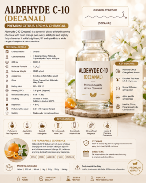 Aldehyde C-10 Decanal | Citrus Aroma Chemical