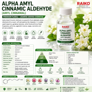 Alpha Amyl Cinnamic Aldehyde – Jasmine Floral Aroma Chemical