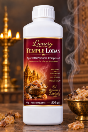 Temple Loban Luxury Incense Luxury Temple Loban Agarbatti Perfume Compound – Long-Lasting High-Diffusion Fragrance