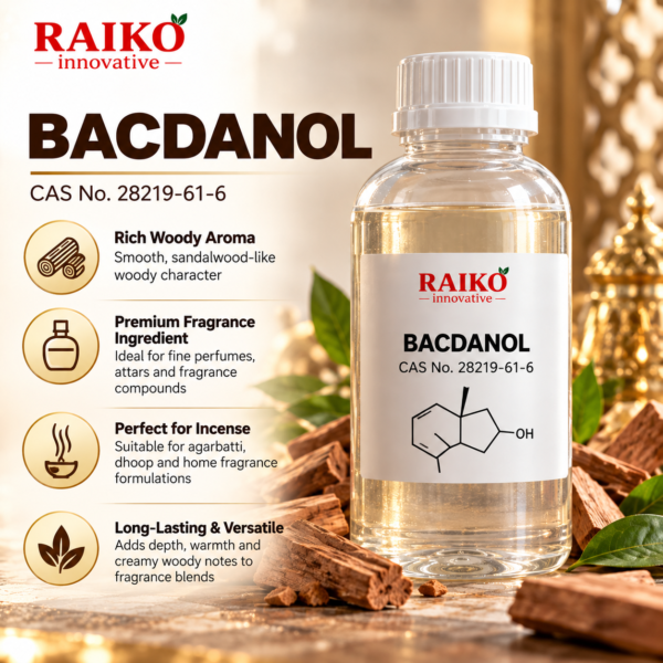 Bacdanol CAS 28219-61-6 | Woody Fragrance Raw Material
