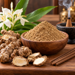 KAPOOR KACHRI Powder Kapoor Kachri Powder for Herbal Agarbatti & Dhoop | Organic Aromatic Raw Material