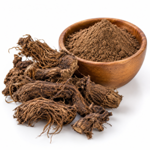 Herbal Root Powder Still Life Jatamansi Root & Powder | Natural Jatamansi Dried for Incense & Perfumery
